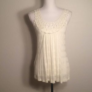 Off-white embroidered top